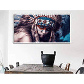 Painting by Numbers Woman Native American Tradition North America